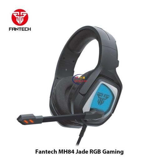 Fantech MH84 Jade RGB Gaming Headphone In-line remote Enfield-bd.com