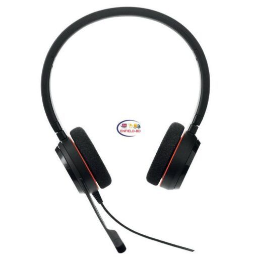 Jabra Evolve 20 MS DUO Headphone Great sound Flexible Plug Enfield-bd.com