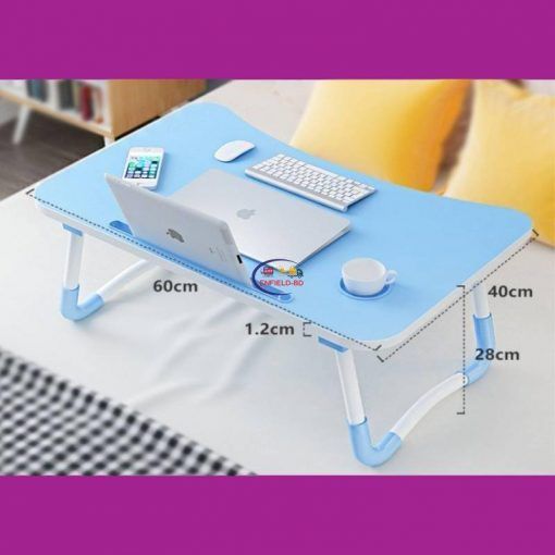 Laptop Table Stand Mint-Blue Cum Mobile Tablet Cup Holder Enfield-bd.com