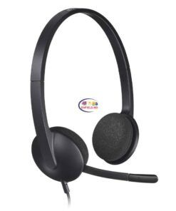 Logitech H340 Stereo USB Headset Noise-canceling microphone Enfield-bd.com