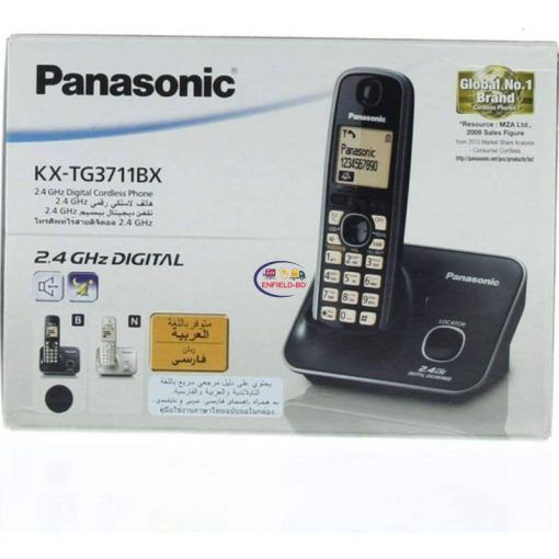 Panasonic KX-TG3711 Clear sound Cordless Landline Phone Enfield-bd.com