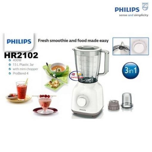 Philips Blender HR2102 with a ProBlend 4 star blade Enfield-bd.com