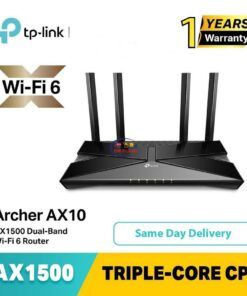 TP-Link Archer AX10 AX1500 Mbps Gigabit Wi-Fi 6 Router Enfield-bd.com