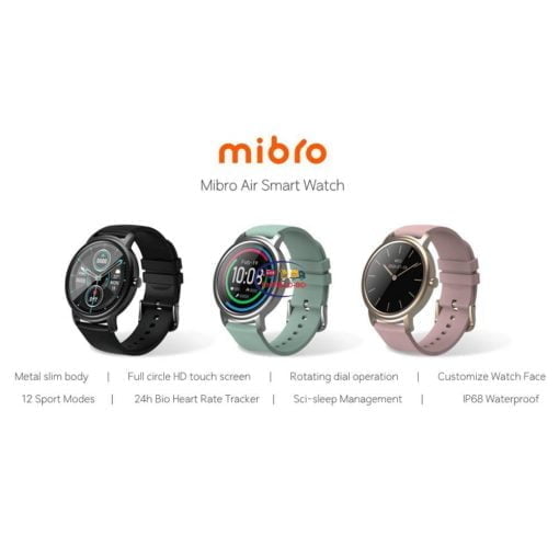 Xiaomi XPAW001 Mibro Air Metal Body Round Shape Enfield-bd.com