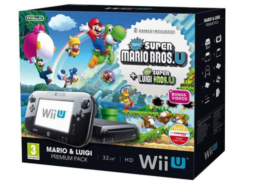 Mario and Luigi Deluxe Set Nintendo Wii U 32GB Enfield-bd.com