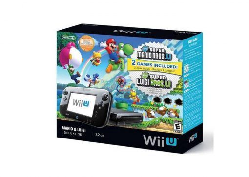 Mario and Luigi Deluxe Set Nintendo Wii U 32GB Enfield-bd.com