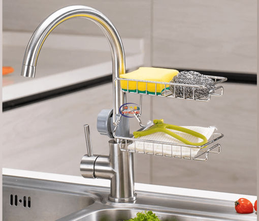 Tools & Home Improvement 2 LAYERS DRAIN RACK KITCHEN SINK FAUCET STORAGE HOLDER Enfield-bd.com