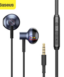Earphones / Headset Baseus H19 Wired Earphones in-ear 3.5mm 6D Stereo Bass Enfield-bd.com 