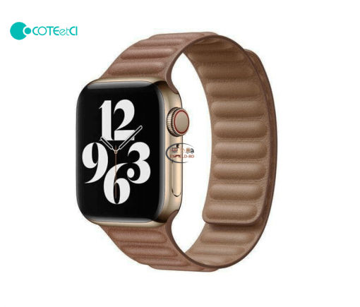 Fitness & Wearable Coteetci Strap-Loop For iWatch 42mm/44mm Leather Soft Leather Dual Magnetic Enfield-bd.com