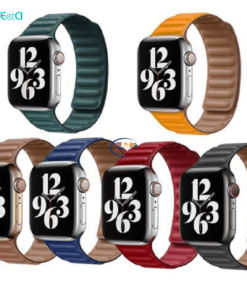 Fitness & Wearable Coteetci Strap-Loop For iWatch 42mm/44mm Leather Soft Leather Dual Magnetic Enfield-bd.com 