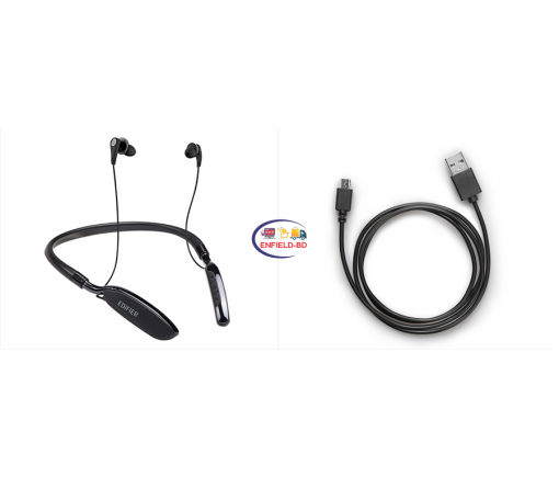 Earphones / Headset EDIFIER W360BT NECKBAND Bluetooth 4.1 Earphone Black Enfield-bd.com