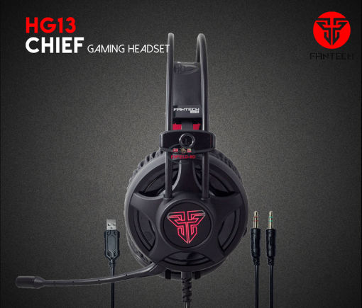 Earphones / Headset FANTECH HG13 CHIEF USB Chroma Lightning Gaming Headset Enfield-bd.com