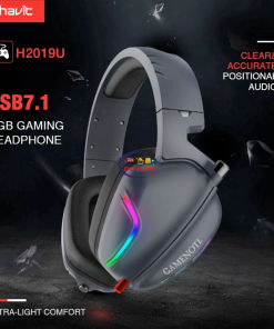 Earphones / Headset HAVIT H2019U GAME NOTE USB Sound RGB Gaming Headphone Enfield-bd.com