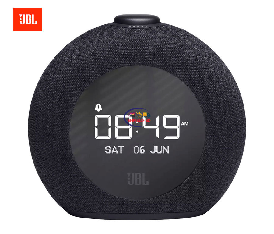 JBL Horizon 2 Bluetooth Clock Radio Speaker With FM Black