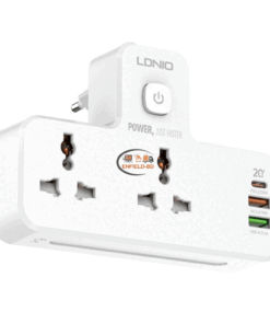 Home & Living LDNIO SC2311 POWER STRIP 2 Port With 2 USB And 1 USB-C PD Enfield-bd.com