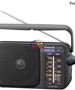 Panasonic RF-2400D AM / FM Radio, Silver 