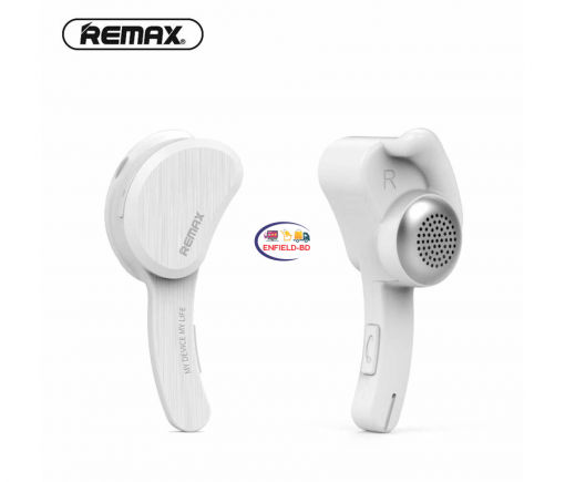 Earphones / Headset REMAX RBT10 BLUETOOTH EARPHONE Smart Noise Cancellation Enfield-bd.com