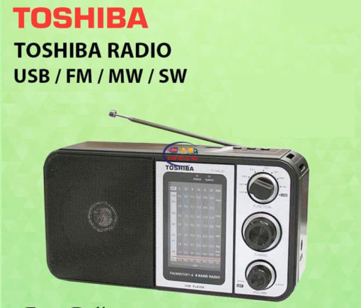 Home Audio Home & Living Toshiba TY-HRU30 FM/AM/SW/USB Radio Black Mp3 10w Power | Multi-Band Enfield-bd.com