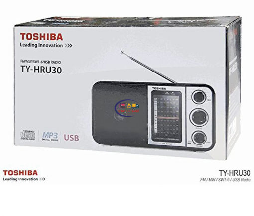 Home Audio Home & Living Toshiba TY-HRU30 FM/AM/SW/USB Radio Black Mp3 10w Power | Multi-Band Enfield-bd.com