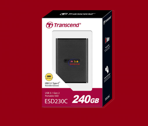 Storage/hard Drive Transcend ESD230C 240GB USB 3 Gen-2 Type-C Portable SSD Enfield-bd.com