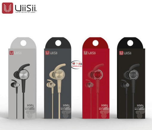 Earphones / Headset UIISII HM5 IN-EAR EARPHONE Flexible Universal Bass Karaoke Enfield-bd.com