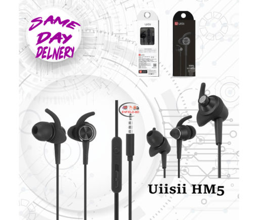 Earphones / Headset UIISII HM5 IN-EAR EARPHONE Flexible Universal Bass Karaoke Enfield-bd.com