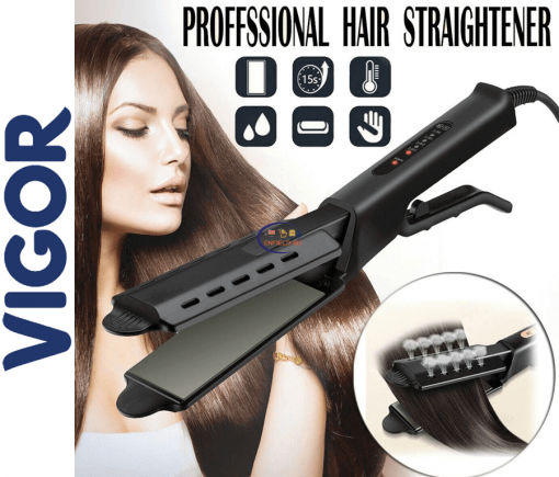 Styling Products VIGOR V-908 Professional Hair Straightener Fast Hair Iron Enfield-bd.com