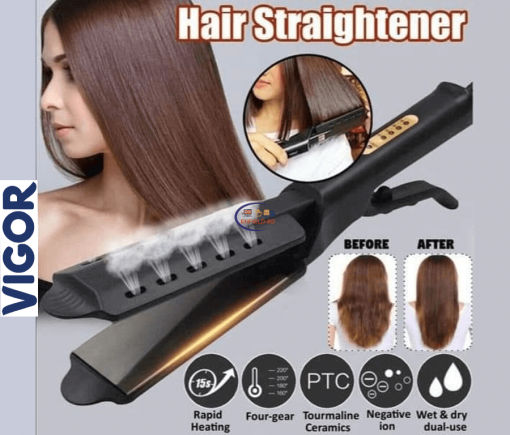 Styling Products VIGOR V-908 Professional Hair Straightener Fast Hair Iron Enfield-bd.com