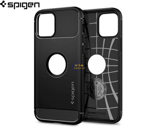 Cases & Screen Protector iPhone 12 Spigen Rugged Armor Case | Premium Protection Enfield-bd.com