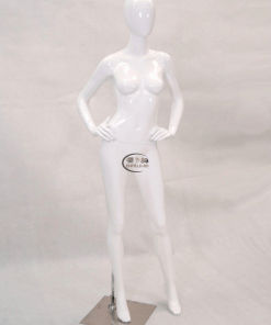 Full Body Mannequin Abstract Female Fiberglass Mannequin Matte-White A-0080-Z Enfield-bd.com 