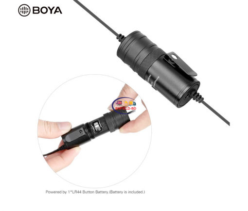 Gadget Home Audio BOYA BY M1 MICROPHONE 3.5MM CLIP-ON HIGH-QUALITY CONDENSER Enfield-bd.com