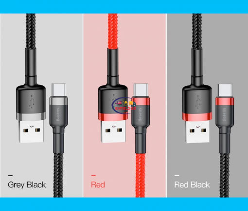 Gadget Baseus Cafule Braided Type-c Fast Charging Fast Sync Cable Enfield-bd.com