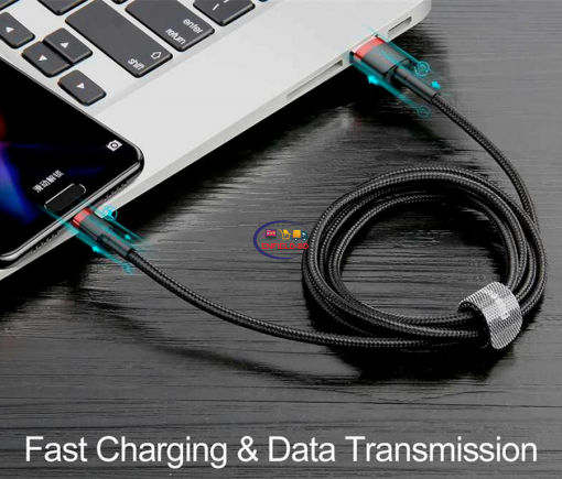 Gadget Baseus Cafule Braided Type-c Fast Charging Fast Sync Cable Enfield-bd.com