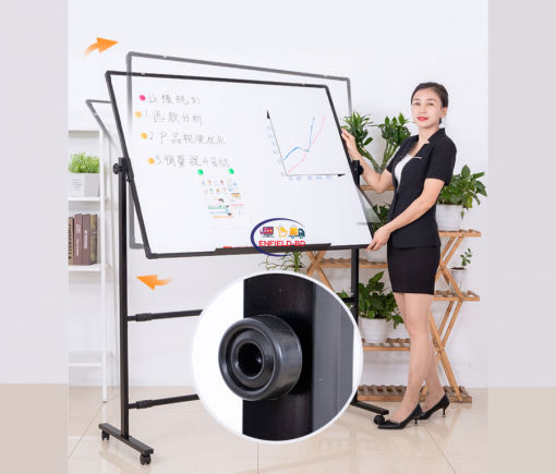 Foreign Whiteboard with Stand Double Sided Magnetic Whiteboard with Stand On Wheel 48×95″ Silver Frame Enfield-bd.com