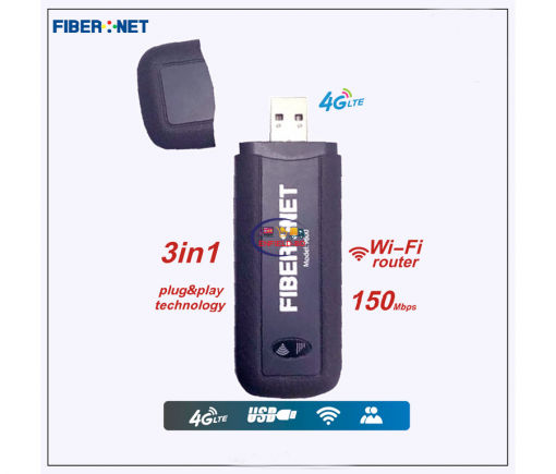 Computer Accessories & Peripherals MODEM FIBERNET 9600 USB 4G LTE WIFI DONGLE STYLISH PORTABLE Enfield-bd.com