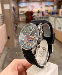 Sullivan multifunction clearance black silicone watch