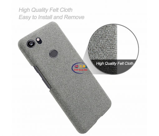 Cases & Screen Protector Google Pixel 2XL Coque Febric Antiskid Cloth Texture Case Enfield-bd.com