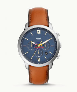 Smart Watch Fossil Neutra Chronograph Brown Leather Water Resistant Watch | Original Enfield-bd.com