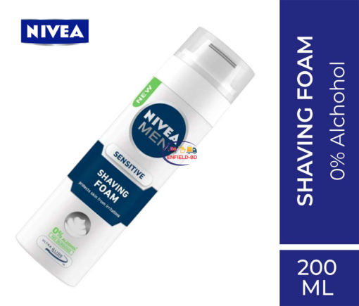 Smart Watch Nivea Men Shaving Foam Sensitive | 200ml Enfield-bd.com