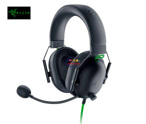 Earphones / Headset Razer Blackshark V2 Headset Gaming eSports Wired 7.1 Multi-platform | Black Enfield-bd.com