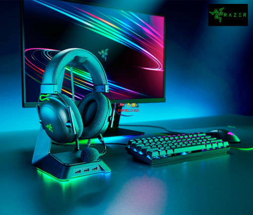 Earphones / Headset Razer Blackshark V2 Headset Gaming eSports Wired 7.1 Multi-platform | Black Enfield-bd.com