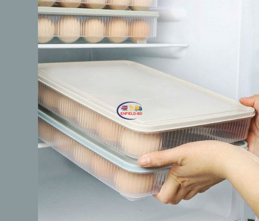 Household Supplies Kitchen & Dining Refrigerator Egg Storage Box 24 Egg Holder Food Container Enfield-bd.com