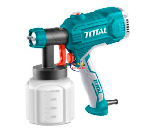 Tools & Machinary TOTAL Electric Spray Gun 450W 220-240V Max flow380ml/min Enfield-bd.com