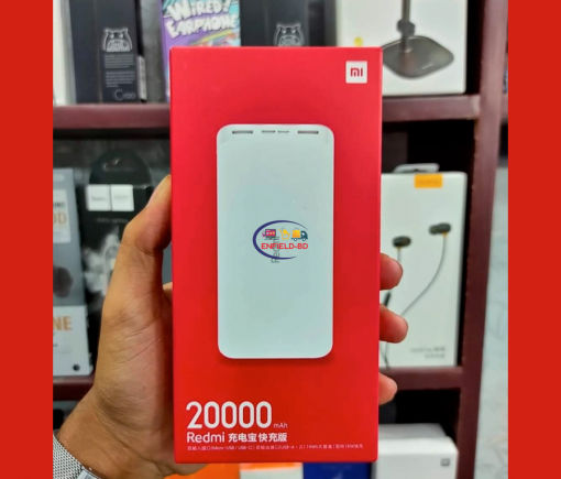 Power Banks Xiaomi Redmi 20000mah 18w QC 3.0 Fast Charging Power Bank – White Enfield-bd.com