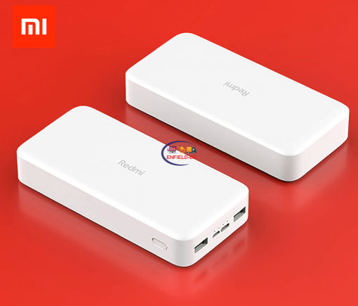 Power Banks Xiaomi Redmi 20000mah 18w QC 3.0 Fast Charging Power Bank – White Enfield-bd.com