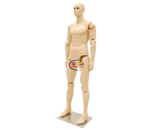 Full Body Mannequin Mannequins And Display Dummy 6′ Realistic Posable Male Mannequin A-00240-z Enfield-bd.com