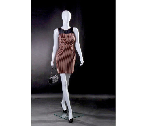 Full Body Mannequin Mannequins And Display Dummy Abstract Female Mannequin Gloss White A-00580-Z Enfield-bd.com