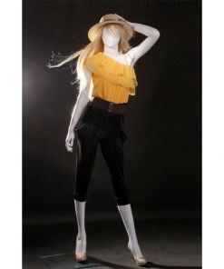 Full Body Mannequin Mannequins And Display Dummy Abstract Female Mannequin Glossy White A-00600-Z Enfield-bd.com 