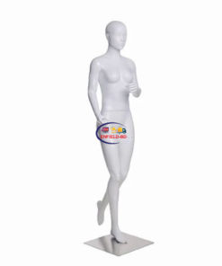 Full Body Mannequin Mannequins And Display Dummy Female Abstract Hiking Mannequin Glossy WhiteA-001750-Z Enfield-bd.com