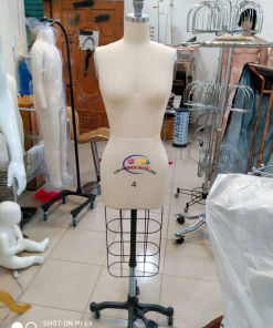 Professional Female Dress Form w/ Removable Magnetic Shoulders